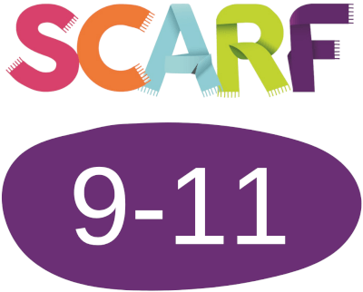 Logo for SCARF at Home for 9-11-year-olds –purple